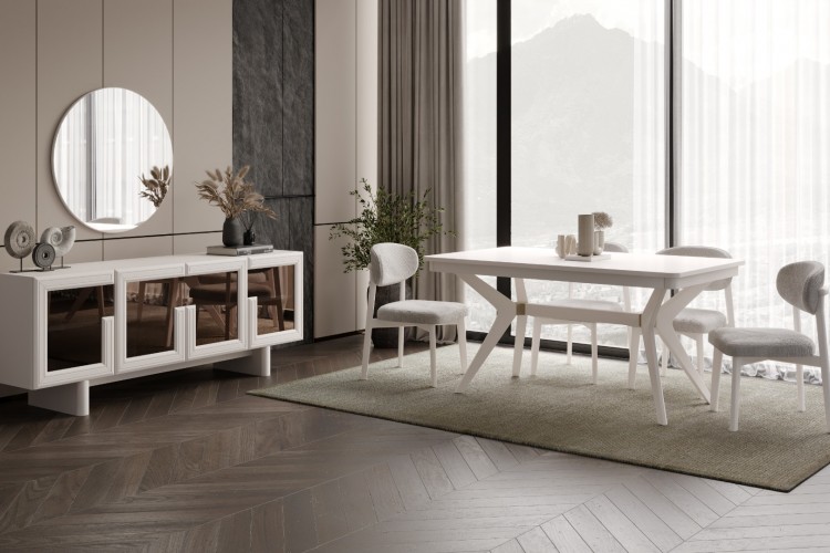 Versace Yemek Odası Takımı