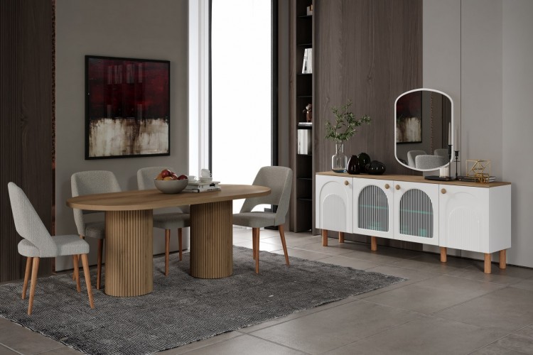 Şile Aytaşı Yemek Odası Takımı %100 MDF