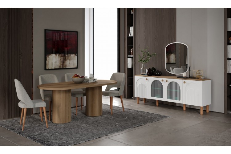 Şile Aytaşı Yemek Odası Takımı %100 MDF